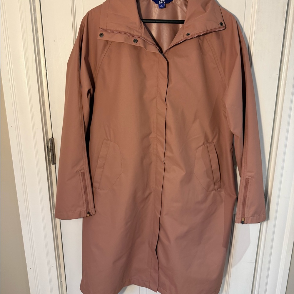 JoyLab Women's Dusty Pink Trench Coat